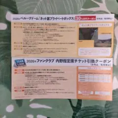 2026年最新】埼玉西武ライオンズチケット引換クーポンの人気アイテム