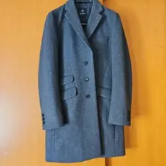 美品中古　nano&baseナノユニバース ウールチェスターコートＭ　成人式