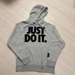 NIKE グレー フード付きトレーナー XL