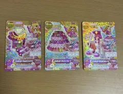 アイカツ エンジェリージェミニ プレミアムレア 3枚セット