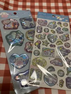 サンリオ　シナモン　ポップデコパーティー　ウォーターシール　セット