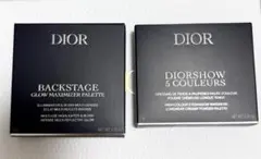 Diorバックステージ 新作空き箱2個セット