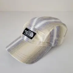 THE NORTH FACE　サマーブッシュキャップ　帽子　ストライプ　FREE