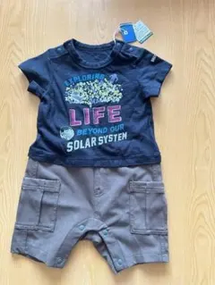 ブランド BREEZE ブリーズ　新品未使用　ロンパース　70　双子　no.3