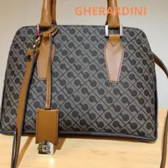 GHERARDINI　ゲラルディーニ　2WAY ショルダーバッグポーチ付き