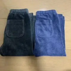 ユニクロ　コーデュロイライクレギンス 2点セット 80cm