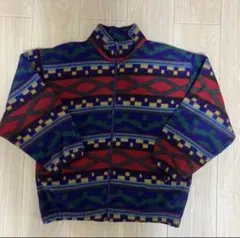 WINTERSET フリースジャケット　幾何学模様　パタゴニア風　90s 80s