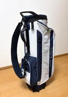 TOMMY HILFIGER キャディバッグ ホワイト/ネイビーのサムネイル