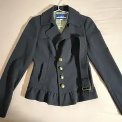 BURBERRY ブルーレーベル ブレザー ジャケット 金ボタン ノバチェック