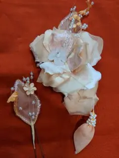 【８】髪飾り兼コサージュ✨和装✨洋装