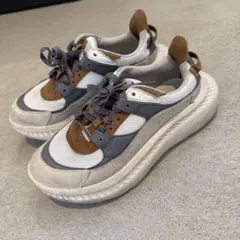 A*K様 UGG レディース　厚底スニーカー グレー/ベージュ/ホワイト