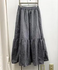 Beams heart 刺繍フレアスカート