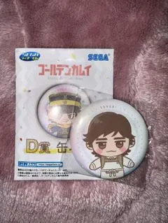 ゴールデンカムイ　1番くじ　缶バッジ　江渡貝