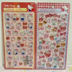 国内正規品 ボンボンドロップシール ミニ 第2弾 サンリオ ハローキティ 赤
