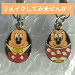 ミッキー&ミニーストラップ