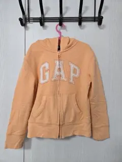 120 GAP　Kids オレンジ フルジップパーカー