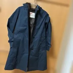 【新品未使用】トラディショナルウェザーウェア　ボア付きコート　ネイビー　撥水加工