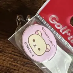 新品 リラックマ マーカー おまけマグネットクリップセット　ピンクのサムネイル