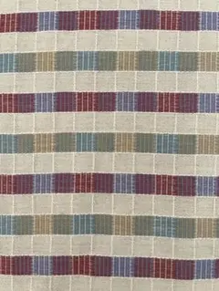 先染め チェック コットン生地