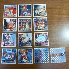 ワンピース×menu コラボ 非売品 •ちびワンピシール•レアワンピシール