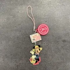 香港ディズニーランド　ミニーマウス キーホルダー