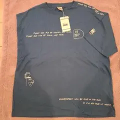 tokiwa 100%コットン ブルーTシャツ S