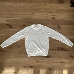 アースミュージックアンドエコロジー セーター薄手 白色Mサイズ