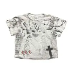 【完売品】THE COLDEST MOMENT クロス クロップドT 韓国