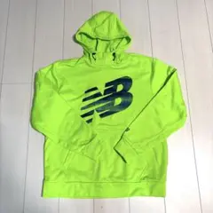 ⭐︎値下げ⭐︎美品　New Balance 蛍光イエロー パーカー　半袖　Ｌサイズ