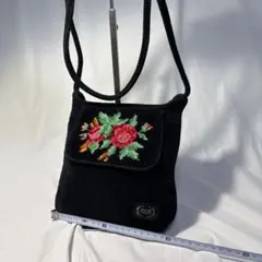 FEILER ショルダーバッグ 花柄 ブラックのサムネイル