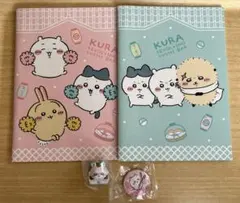 くら寿司　ちいかわ　ノート　モモンガ　缶バッチ　フィギュア　キーホルダー