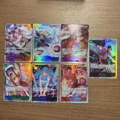 上*す様 ワンピースカード 決戦の刻 SEC SR まとめ売り - メルカリ