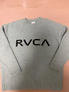 【値下げ】RVCA ミントグリーン ロゴセーター SIPICHIBのサムネイル