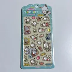 サンリオ　ポチャッコ　韓国限定品　ボンボンドロップシール