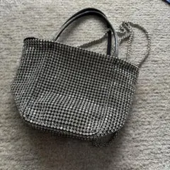 ビジューバッグ　シャイニーミニバッグ