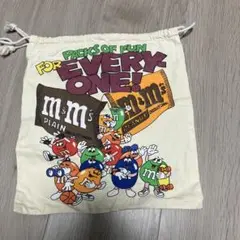 M&M's キャラクター 巾着袋