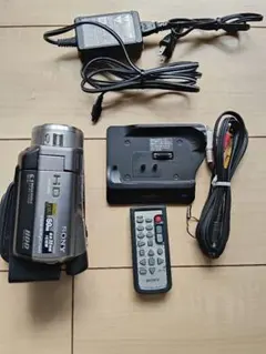 SONY ビデオカメラ DCR-SR220 VCL-HA07A - メルカリ