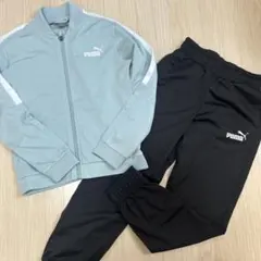 PUMA ジャージセット ライトブルー/ブラック