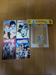 フェアリーテイル ポストカードセットとキーホルダー