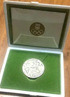 1964年 東京オリンピック記念銀メダル - メルカリ