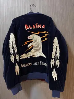 東洋エンタープライズ 別珍ALASKA スカジャン 犬ぞりのサムネイル