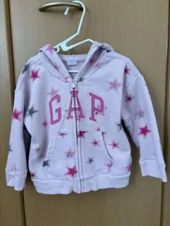 GAP 星柄ピンク パーカー 12-18ヶ月