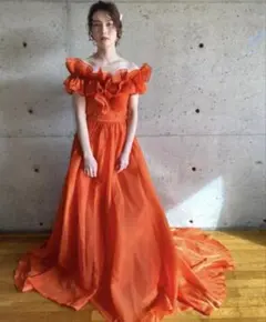 【THE URBAN BLANCHE】カラードレス＊オレンジ＊