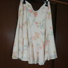 花柄ワンピース