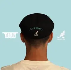 KANGOL RUTSUBO ブラック ハンチング