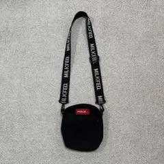 MILK FED. ブラック ショルダーバッグ