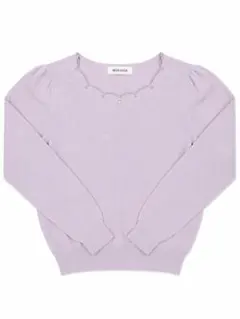 MISCH MASCH 長袖 ニット ビジューラベンダーのサムネイル