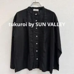 【新品未使用】tukuroi by SUN VALLEY /ピンタックブラウスのサムネイル