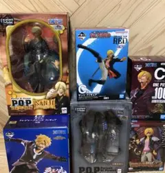 ONE PIECE サンジ フィギュア 6点セット