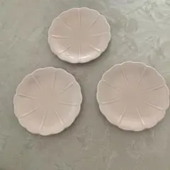 金麦　花やか皿　3枚セット